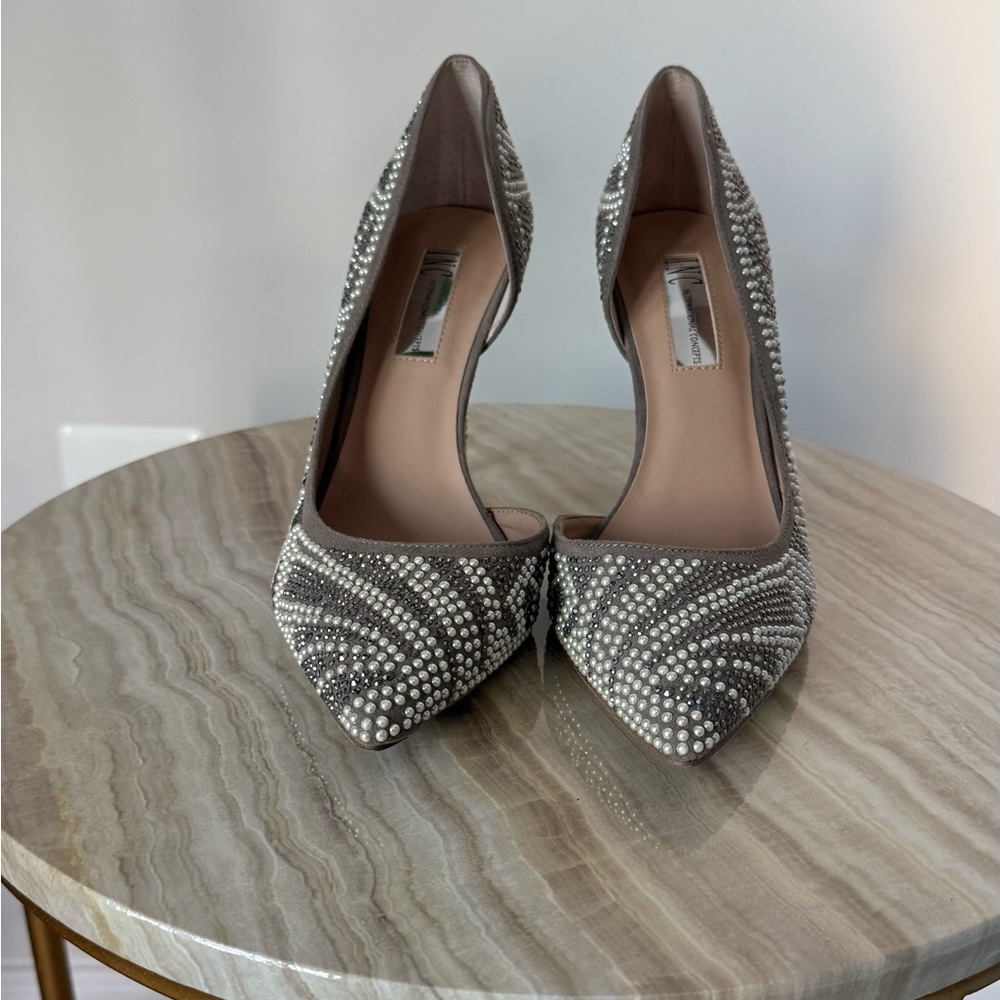 INC Elegant Gray Women's Heels